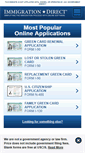 Mobile Screenshot of immigrationdirect.com