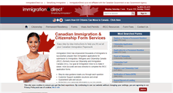 Desktop Screenshot of immigrationdirect.ca